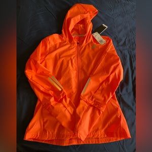 Adidas Running Wind Jacket - Orange - Size Medium